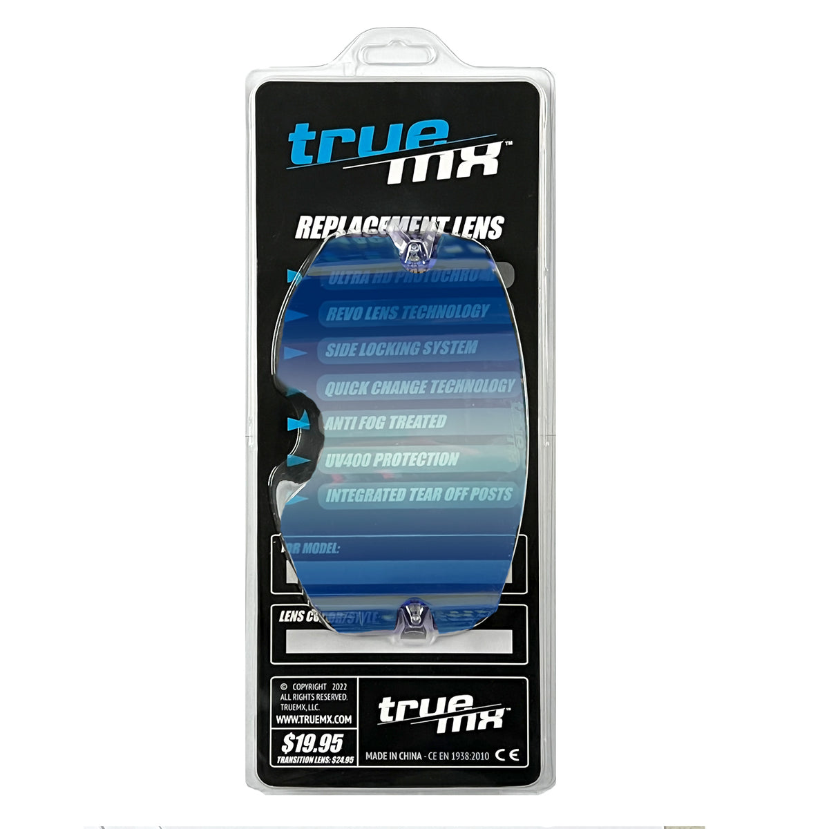 2023 TrueMX TITAN Goggle Replacement Lenses