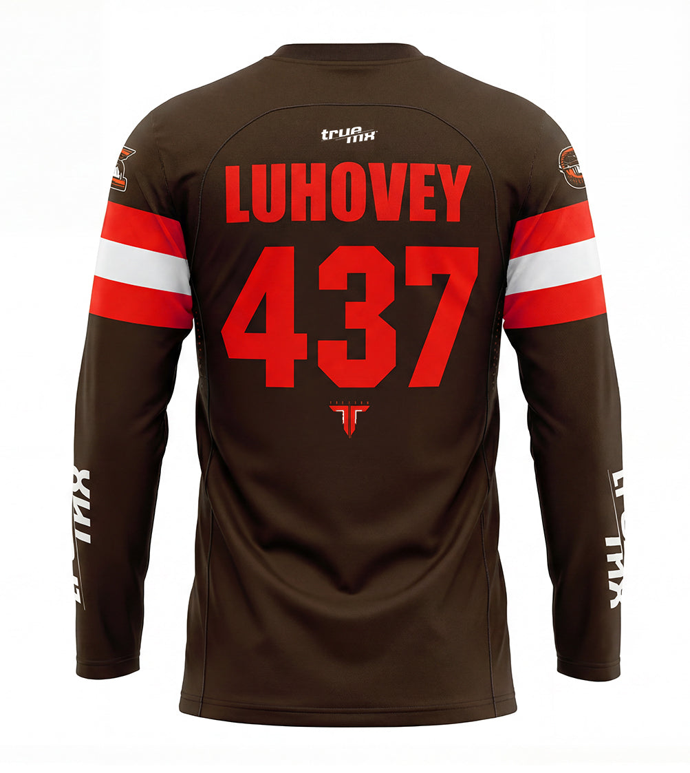 80s  gameshirt uniform トレフォイル 2026 TrueMX Trilogy Jersey - CLEVELAND