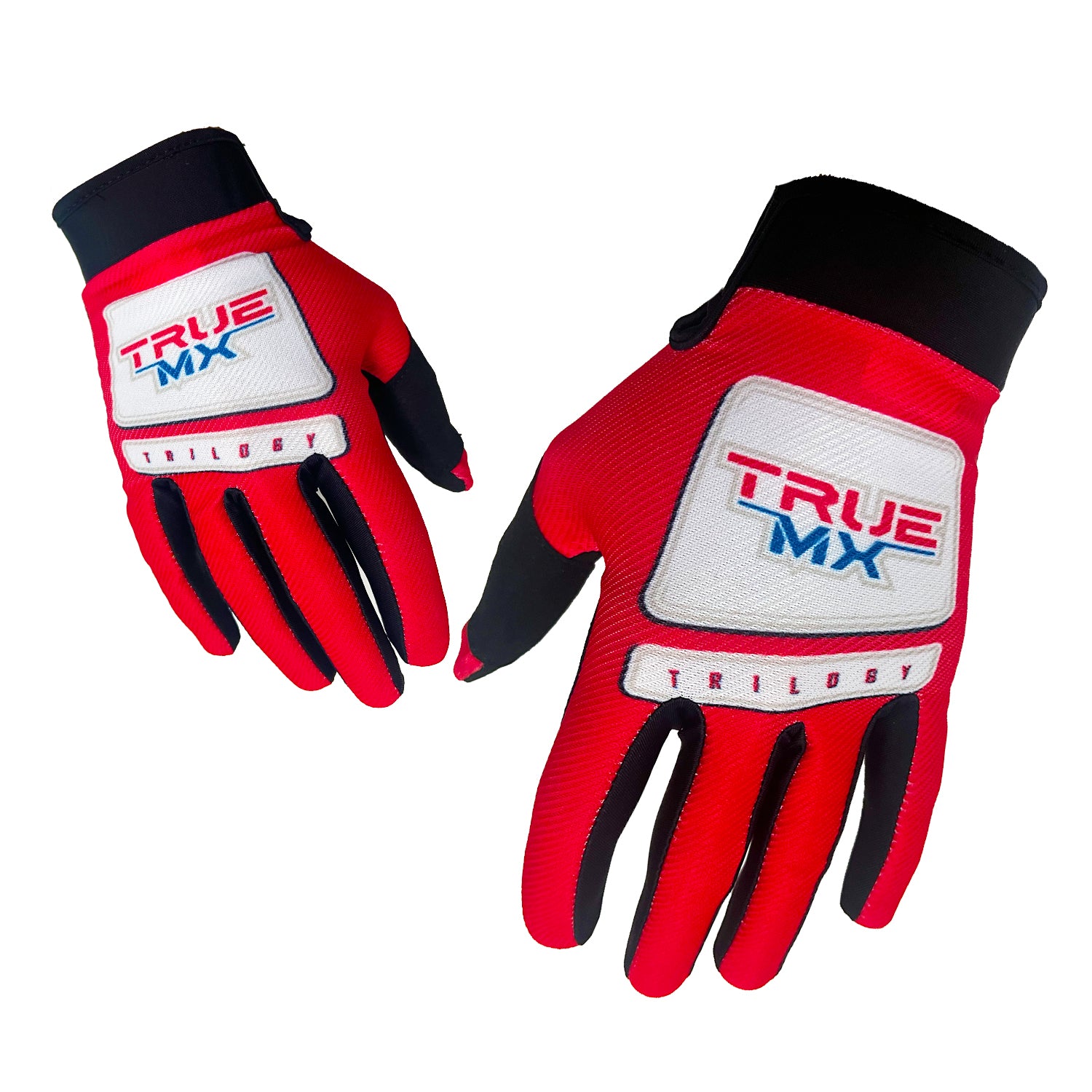 2024 TrueMX Trilogy Gloves - ERA Red [CLOSEOUT]