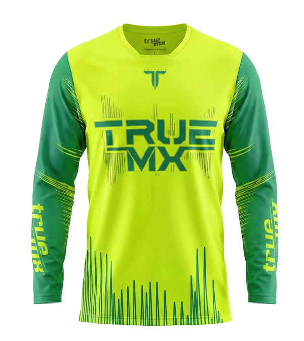 2024 TrueMX TRILOGY Jersey - FLO / GREEN