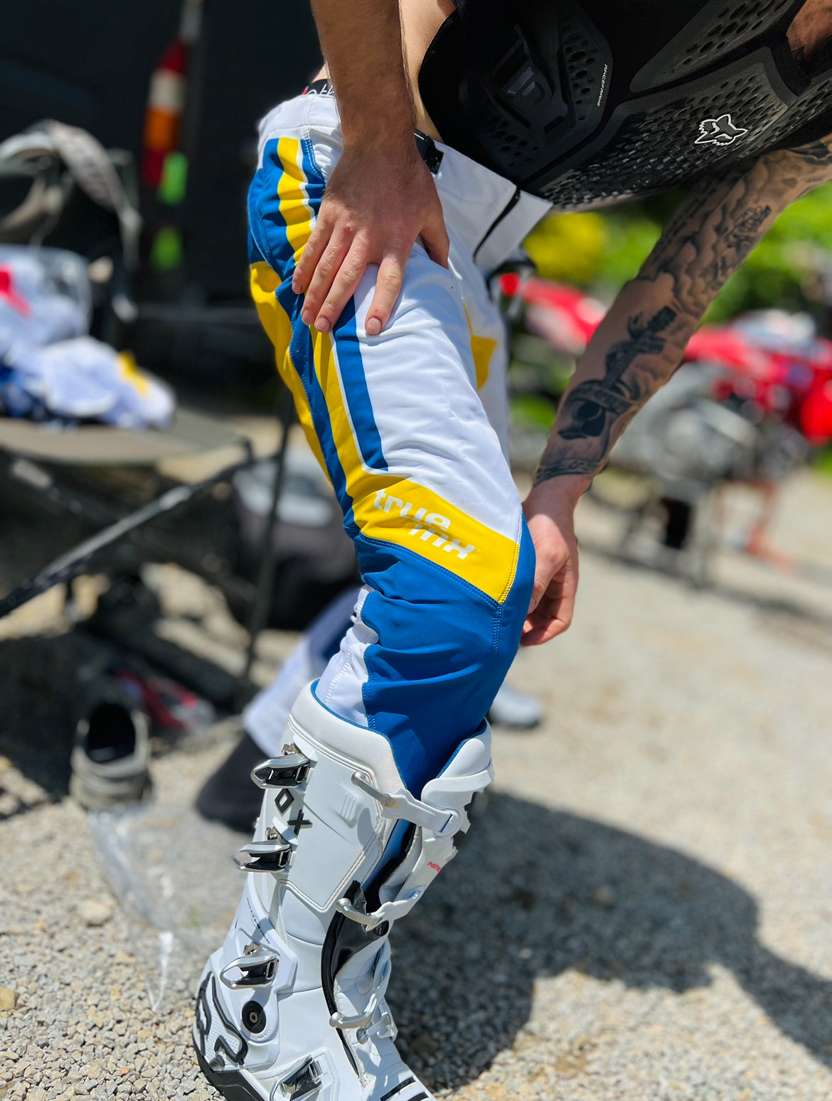 2024 TrueMX TRILOGY Pant - ERA Yellow [CLOSEOUT]