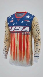Load and play video in Gallery viewer, TrueMX Trilogy Jersey - PATRIOT
