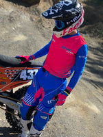 Load image into Gallery viewer, 2021 TrueMX Transfer Jersey - PINK/BLUE [CLOSEOUT]
