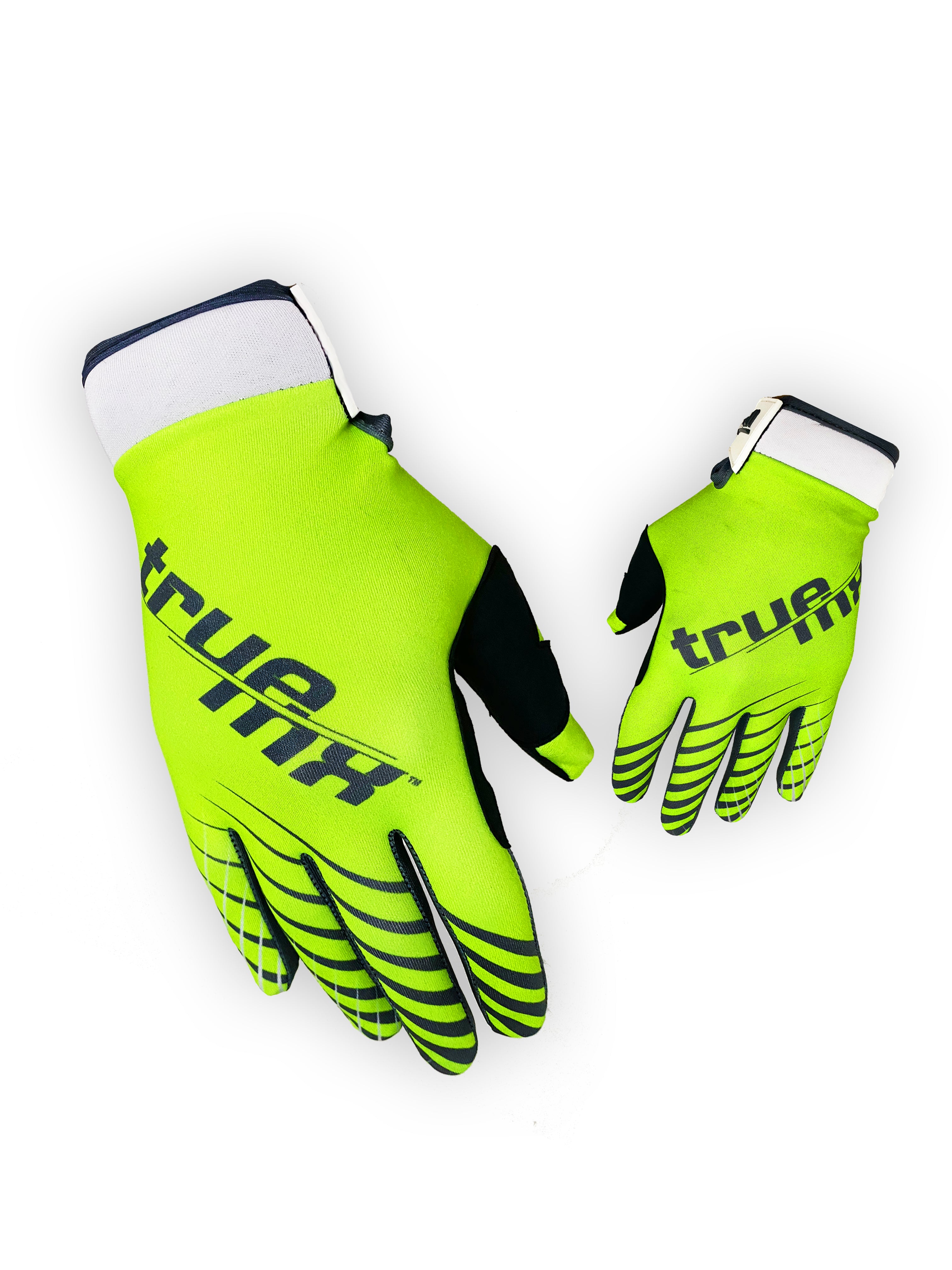 2022 TrueMX Transfer Gloves - FLO/CHARCOAL [CLOSEOUT]