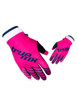 Load image into Gallery viewer, 2022 TrueMX Transfer Gloves - PINK/NAVY [CLOSEOUT]
