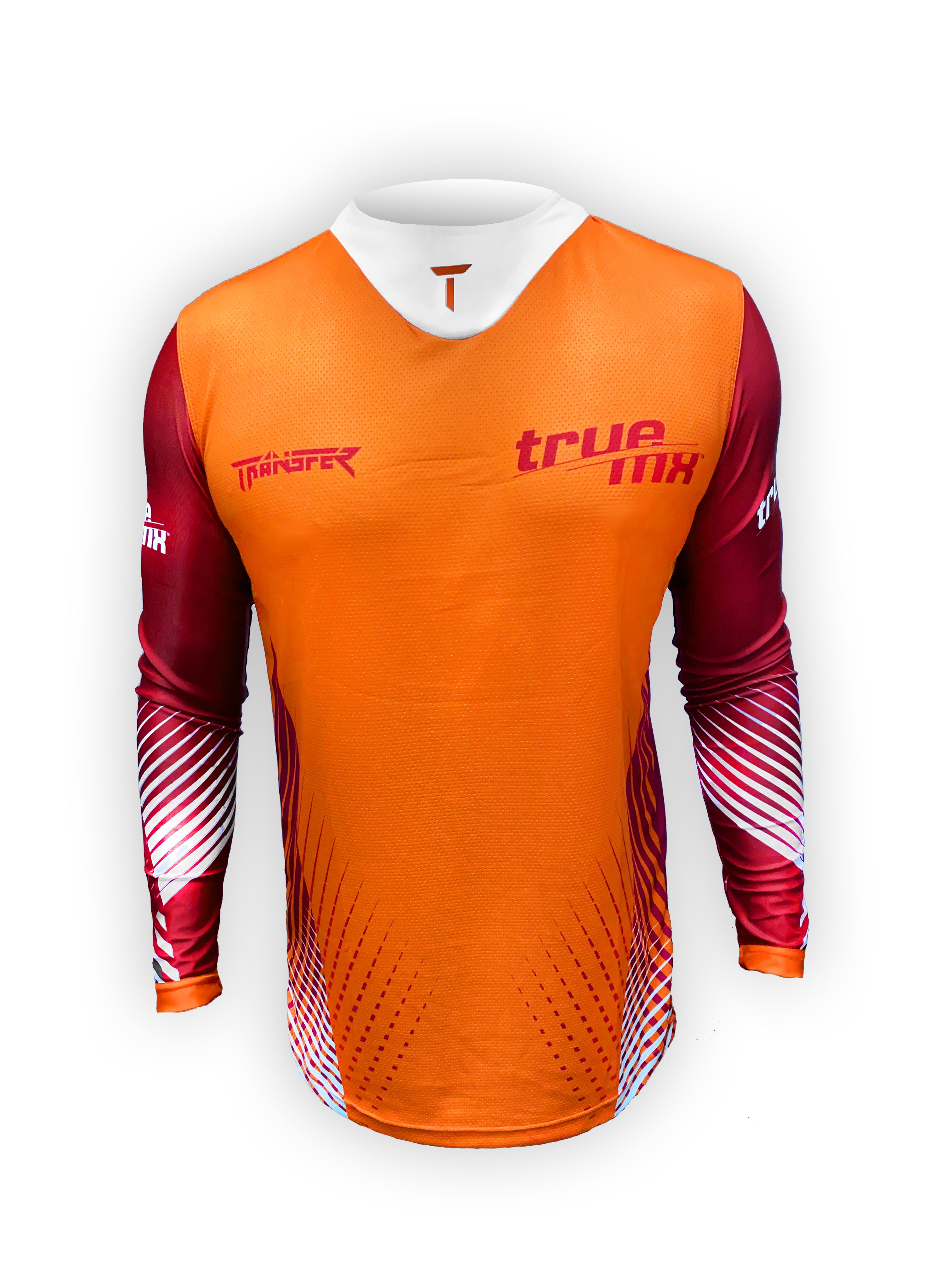 2022 TrueMX Transfer Jersey - ORANGE/RED - [CLOSEOUT]