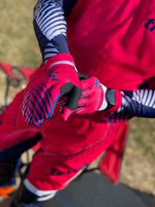 2022 TrueMX Transfer Gloves - PINK/NAVY [CLOSEOUT]