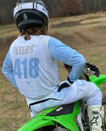 Load image into Gallery viewer, 2024 TrueMX TRILOGY Jersey - WHITE / BLUE
