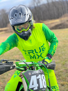 2024 TrueMX TRILOGY Jersey - FLO / GREEN