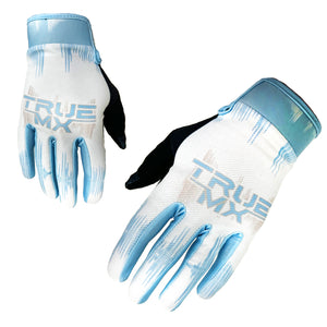 2023 TrueMX TRILOGY glove - WHITE / BLUE