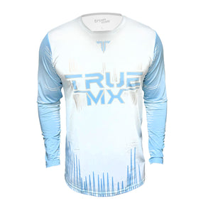 2024 TrueMX TRILOGY Jersey - WHITE / BLUE